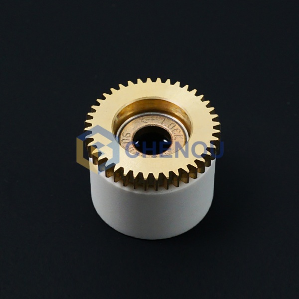 X053C522G51 Mitsubishi  Pinch roller upper gear DA16800 S409 EDM Consumables 